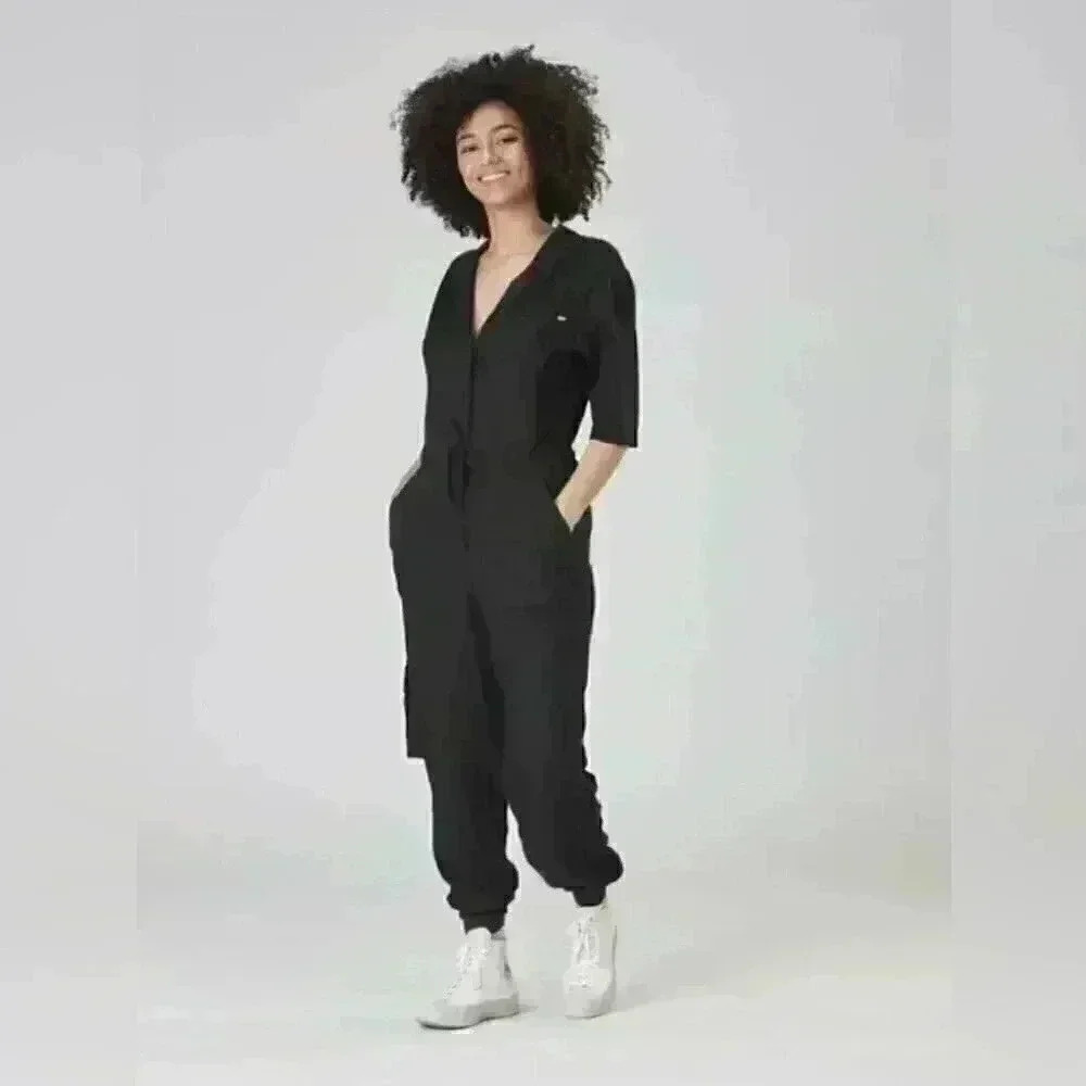 Clothing Brand ‘Picture’ One Piece Black Lalawe Suit Size M